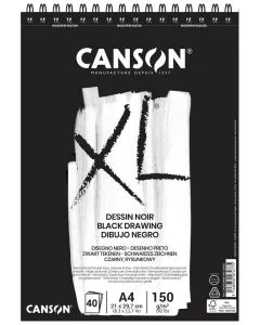 Bloc pour Croquis A4 - XL Noir : CANSON visuel