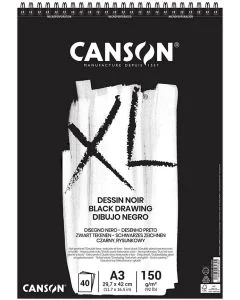 Bloc pour Croquis A3 - XL Noir : CANSON visuel