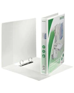 Photo Classeur personnalisable 2 anneaux - Dos de 30 mm - Blanc LEITZ