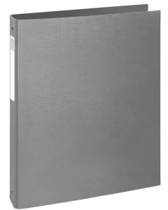Classeur Rigide - 4 anneaux de 30 mm - Gris : EXACOMPTA Teksto image