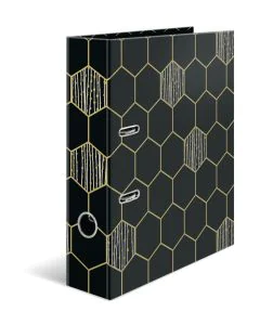 Classeur à levier - Dos de 70 mm - Hexagones : HERMA Fashion & Style image