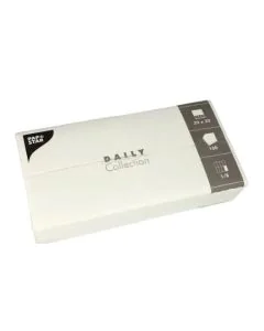 Serviettes de table unies - Blanc PAP STAR Lot de 150 