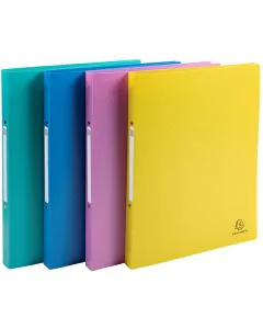 Photo Classeur souple - 2 anneaux de 15 mm - Assortiment EXACOMPTA Forever Young