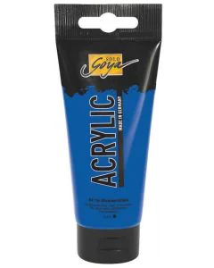 Photo Peinture acrylique Bleu outremer Tube de 100 ml : KREUL Solo Goya Acrylic 84116