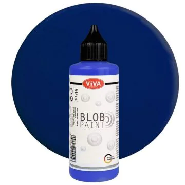 Peinture effet 3D - Blob Paint - Bleu VIVA image