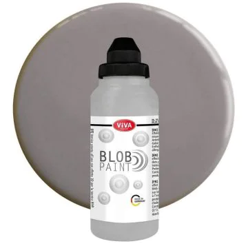 Peinture effet 3D - Blob Paint - Gris : VIVA image