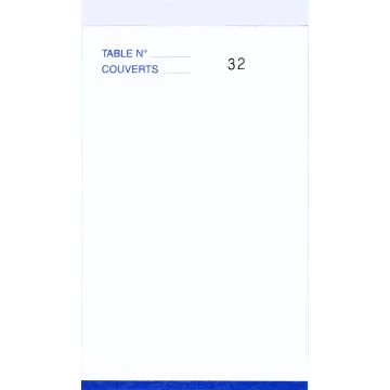 ELVE Bloc MAITRE D'HOTEL - Autocopiants Tripli - 165 x 96 mm 2213