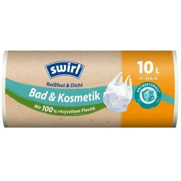 Photo Lot de 37 sacs poubelle - 10 litres - 4006508173174 Transparent