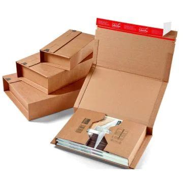 Carton d'Emballage enveloppant - 380 x 265 x 100 mm : COLOMPAC Modèle