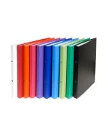 54150E Classeur Exacompta 2 Anneaux Assortiment en PP