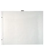 Lot de 10 recharges pour album à vis - 370 x 290 mm - Blanc EXACOMPTA Visuel