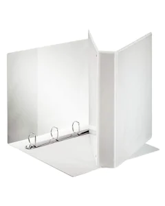 Photo Classeur personnalisable 4 anneaux - Dos de 29 mm - Blanc ESSELTE